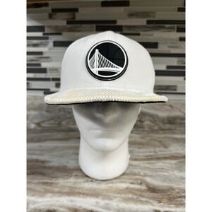 New Era Golden State Warriors "Strength In Numbers" Hat NBA White SnapBack